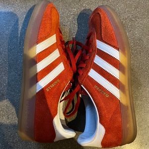 Adidas gazelle indoor bold orange gum